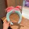 Dopamina Boneca Cabelo Arco Sanrio Celebridade Internet Lavagem Facial Cabelo Bonito Engraçado Boneca Cabelo Frito DIY Trança Cabelo Arco