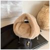 Bolso de Pelo de Moda Transfronterizo de Nicho para Mujer 2026 Nuevo Otoño e Invierno Bolso de Mano y Bolso Cruzado Versátil con Cadena
