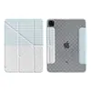Adesivo Lateral Listrado de Bolinhas Azuis para Capa Protetora de Tablet iPad Pro 11/12.9 polegadas Air 4/5/6 Simples