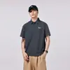 Ropa de Hombre Xintang Verano 2026 Nueva Camisa Polo de Manga Corta con Retazos para Hombre Top de Media Manga Camiseta Corta