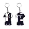 Chaveiro de lembrança da camisa do Messi Neymar chaveiro de presente esportivo pingente de acrílico