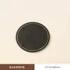 Porta-copos Redondos de Couro Minimalistas de Alta Qualidade para Casa e Escritório, Almofadas de Isolamento Térmico, Porta-copos para Mesa de Bar com Processamento de Logo