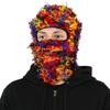 Gorro de lana divertido con personalidad y diseño de camuflaje tejido con máscara de un solo agujero popular transfronterizo para hombres y mujeres