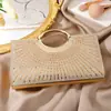 Bolsa de Mão Clutch Grande Retrô Europeia e Americana, Bolsa de Jantar Nupcial de Alta Qualidade com Textura e Cravejada de Diamantes, Bolsa Quadrada Pequena da Moda para Festa