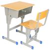 Pupitres y sillas para clases de tutoría para estudiantes de primaria y secundaria Mesa de entrenamiento escolar sencilla y doble Clase de entrenamiento escolar Vela de educación excelente