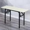 Mesa plegable para el hogar escritorio rectangular para estudiar mesa de entrenamiento mesa para puesto al aire libre mesa de conferencias mesa larga mesa de comedor simple