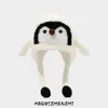Chapéus Infantis, Chapéus de Inverno, Chapéus de Pinguim, Chapéus Espessos Quentes à Prova de Vento com Proteção para Orelhas para Meninos e Meninas, Chapéus Lei Feng, Novos Estilos Primavera e Verão