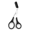 Tijeras para Cejas de Acero Inoxidable Estilo Coreano de Yiwu con un Peine Pequeño para Cejas, Tijeras para Cejas, Herramientas de Belleza y Maquillaje para Recortar Cejas