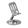 Soporte de Escritorio de Metal para Teléfono Móvil Douyin Más Vendido Soporte Giratorio para Tableta Plegable Escritorio Para Ver Series Persona Perezosa Portátil