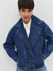 Fábrica de Origem de Jaqueta Jeans Personalizada para Mulheres Jaqueta Jeans para Mulheres Fábrica de Personalização em Pequenos Lotes ODM com Desenhos e Amostras