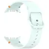 Pulseira de Silicone de Reposição com Costura Oficial Adequada para Samsung Galaxy Watch8/Watch8 Classic