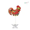Nuevo poste de clip grande globo de dibujos animados clip de aluminio para globos puesto de microempresa globo de clip grande venta al por mayor