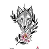 Adesivo de Tatuagem Pequena de Flor para Braço Asas de Beleza Animal Tatuagem Adesivo Tatuagem Impermeável Adesivo de Tatuagem de Flor para Braço Venda Direta de Fábrica Casa