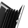 Atacado Aço Inoxidável Porta-Cartões Feminino Caixa para Cartão de Crédito Porta-Cartões de Metal Anti-Roubo Livro de Cartões de Presente Caixa para Cartões de Visita Masculino Verão