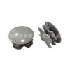 Tapón de tubo curvo de 16 mm/tapón de tubo para muebles/tapón de tubo curvo/tapón de tubo de plástico/tapón interior de tubo de acero