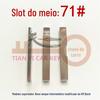 Slot central 71 chave dobrável de carro estendida virgem adequada para novo controle remoto universal Buick Chevrolet cabeça virgem modificada