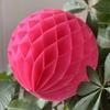 Decoração de lanterna de favo de mel transfronteiriça Coluna Lanterna Sala de casamento Decoração de fundo de férias festivas Favo de mel pendurado bola de flores de papel