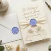 Nuevo producto para agosto: Sellos de Cera Serie Bouquet, creativos y lindos, para journaling y sellado de sobres, cabeza de sello de latón macizo, venta al por mayor