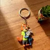 Llavero de Animales Locos Transfronterizo Caja Sorpresa Muñeco Colgante Llavero de Judy Muñeco Tridimensional Colgante de Llave Venta al por Mayor