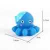 Juguete de Baño Cangrejo Pulpo Niños Juego en el Agua Bebé Bebé Pellizcar Llamar Animal de Vinilo Puesto Regalos Mundo Submarino