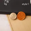 Sello de pintura de fuego cabeza de cobre patrón prehecho cabeza de sello de pintura de fuego tallado en cabeza letra europea fábrica de lacre suministro directo al por mayor