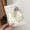 Correa de Muñeca para Teléfono Estilo Chanel Scrunchie Cadena para Teléfono Correa de Teléfono Antirrobo Europea Correa con Hebilla Doble