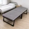 Cama Plegable para Descanso de Mediodía, Cama Portátil para Siesta en la Oficina, Cama Individual Sencilla para Uso en el Hogar y Hospital, Cama Tipo Dura para Cuidado de Acompañante, Venta al por Mayor