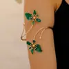 Tendência de Moda Transfronteiriça Europeia e Americana Design de Nicho Flores Frescas Braçadeira Ajustável Adequada para Mulheres Usarem nas Férias