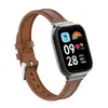 Adecuado para Correas de Reloj Redmi Watch3 Active, Correas de Reloj de Cuero de Microfibra Lisas Redmi Watch3, Fabricante de Origen