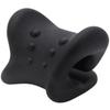 Almohada de masaje para reparación de columna cervical de PU, almohada cervical de tracción de arco inverso, corrector de estiramiento de columna, almohada para el cuello de espuma de PU al por mayor