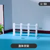 Materiales para modelo de mesa de arena para interiores DIY, plano de casa en miniatura, varios tamaños de muebles en miniatura, incluyendo mesas y sillas, escala 1:50