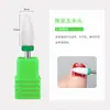 Broca de Cerámica con Forma de Mazorca para Limar Uñas, para Remover Esmalte en Gel y Piel Muerta, Broca de Repuesto para Máquina Limadora de Uñas