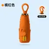 Novo Modelo 50% de Desconto Guarda-chuva Anelado com Cabo em Formato de Coração, Guarda-chuva com Revestimento Preto de Proteção Solar, Mini Guarda-sol Portátil Compacto 50% de Desconto, Personalizável