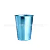Taza de titanio, taza de cerveza de titanio puro, taza para bebidas, taza de agua para el hogar anti-caídas, taza de café, taza portátil para acampar al aire libre para bebidas frías
