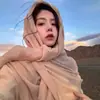 Chal de Protección Solar para Mujer, Tendencia 2025 Nuevo Estilo, Bufanda de Gasa Estilo Exótico Desértico de Sichuan, Bufanda de Seda Atmosférica