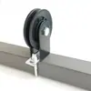 Tubo cuadrado polea de rodamiento fijo modificación casera DIY remo de tracción hacia atrás jalón al pecho curl de bíceps accesorios de fitness otro