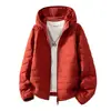 Chaqueta exterior para hombre y mujer, abrigo de algodón cálido con capucha ligero con aerogel, algodón de plumón sintético, abrigo deportivo casual