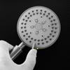 Jingyijia boquilla de ducha de acero inoxidable de cinco velocidades ducha con sobrealimentación ducha de baño cabezal de ducha de tres velocidades venta al por mayor de fábrica