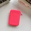 Bolsa para monedas de silicona con diseño de ondas y cierre magnético, compatible con MagSafe, adecuada para dispositivos Apple, Huawei, Samsung y Xiaomi, para guardar tarjetas de forma conveniente