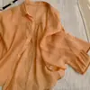 Conjunto de color claro camisa protección solar chaqueta fina mujer 2026 verano chic top muy de hada camisa de longitud media moderna