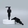 Bomba dosadora de loção com mola externa 28/410, cabeça de bomba dosadora para cosméticos e cuidados com a pele, bomba de pressão para álcool em gel atacado