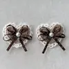 Puntos color café con leche corazón perla encaje aplique accesorios pinza para el pelo funda de teléfono calcetines bolsa accesorios de ropa flor para zapato mascota