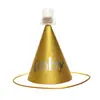 Envío Gratis Empaque Individual Sombrero de Cumpleaños Sombrero de Fiesta Sombrero Puntiagudo Sombrero de Fiesta para Bebés y Niños Sombrero para Pastel