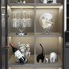 Artesanías Creativas Modernas Nórdicas Decoraciones para Vinoteca, Mueble de TV, Sala de Estar de Alta Gama, Entrada, Adornos de Lujo Ligero al por Mayor