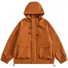 Chaqueta Impermeable para Exteriores Estilo Dopamina Unisex Serie Montaña de Pan Chaqueta para Senderismo para Buen Tiempo para Hombres y Mujeres