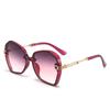 Nuevas gafas de sol para mujer parloteando con gafas de moda color gelatina moderno gafas de sol para conducir y viajar 6079 fábrica en venta