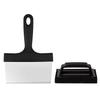 Cepillo de Limpieza para Barbacoa de Acero Inoxidable Herramientas de Limpieza para Barbacoa Juego de Espátulas de Acero Inoxidable para Teppanyaki Envío Transfronterizo