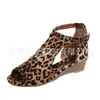 2026 Juyuan Wholesale Nuevas Sandalias de Hebilla para Mujer Cuña Romana Comercio Exterior Tallas Grandes 35-43 Sandalias