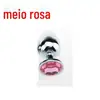 Fabricantes de plug anal de metal atacado plug anal de aço inoxidável ânus traseiro diversão gay plug anal brinquedos sexuais adultos em nome do cabelo
