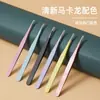 Pinças Fofas Feitas à Mão para Bullet Journal, Ferramentas para Adesivos, Bullet Journal, Guka, Clips Pequenos Pontiagudos para Suculentas DIY